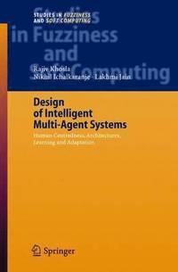 bokomslag Design of Intelligent Multi-Agent Systems