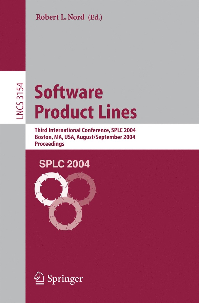 Robert L. Nord - Software Product Lines, Häftad