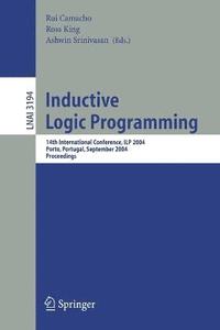 bokomslag Inductive Logic Programming