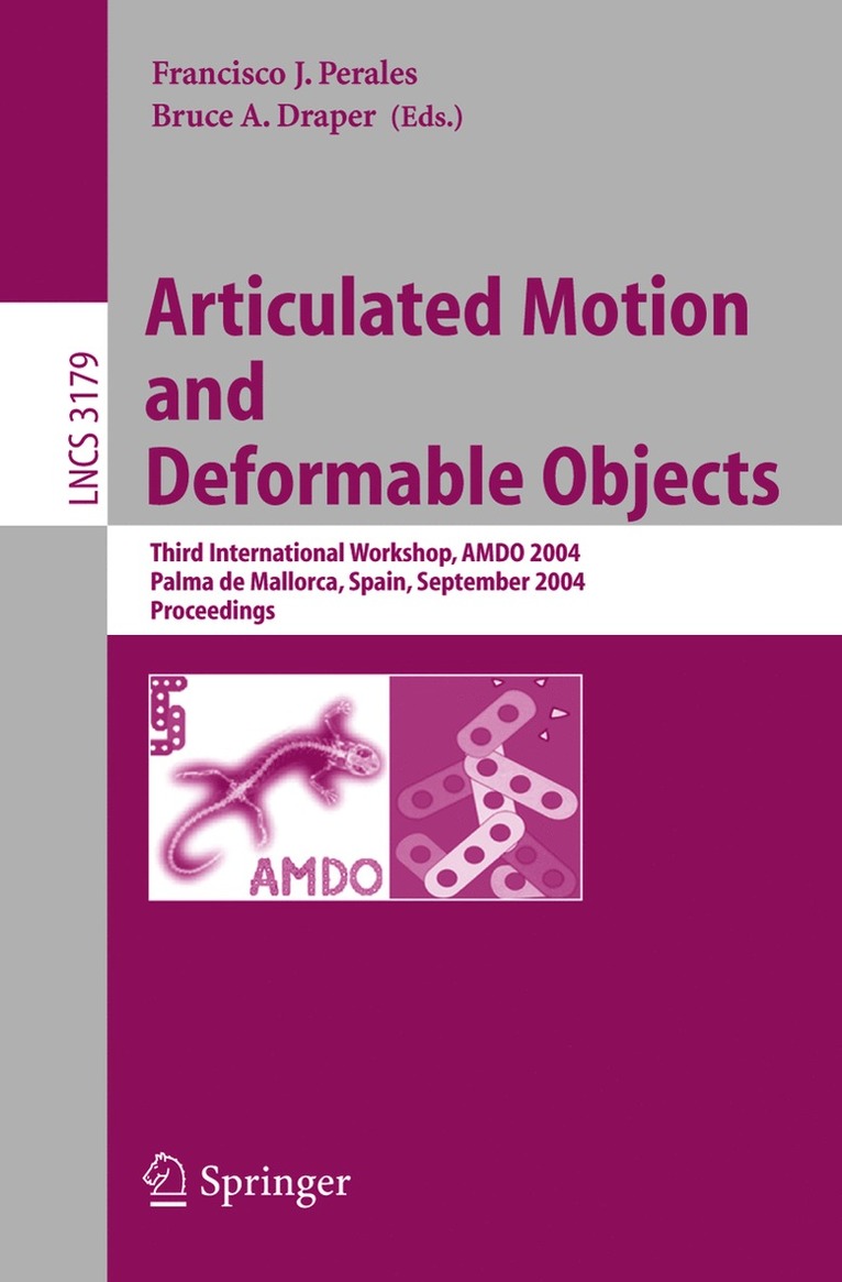 Francisco J. Perales, Bruce A. Draper - Articulated Motion and Deformable Objects, Häftad