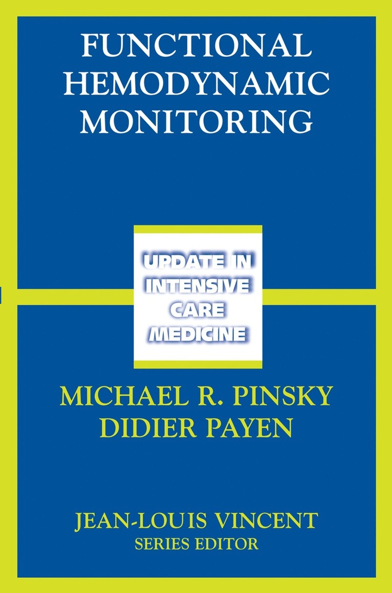 Functional Hemodynamic Monitoring 1