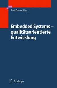 bokomslag Embedded Systems - qualittsorientierte Entwicklung