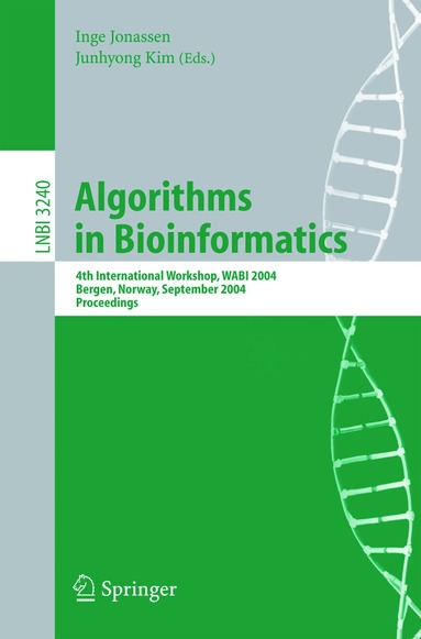 Inge Jonassen, Junhyong Kim - Algorithms in Bioinformatics, Häftad
