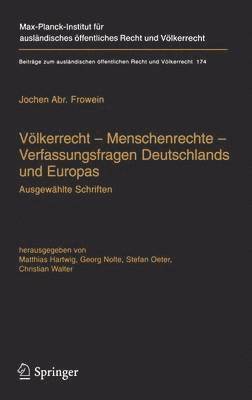 bokomslag Vlkerrecht  Menschenrechte  Verfassungsfragen Deutschlands und Europas