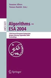 bokomslag Algorithms -- ESA 2004