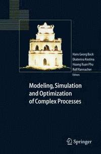 bokomslag Modeling, Simulation and Optimization of Complex Processes