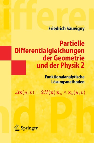 Friedrich Sauvigny - Partielle Differentialgleichungen der Geometrie und der Physik 2, Häftad