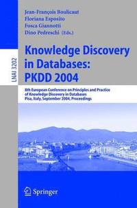 bokomslag Knowledge Discovery in Databases: PKDD 2004