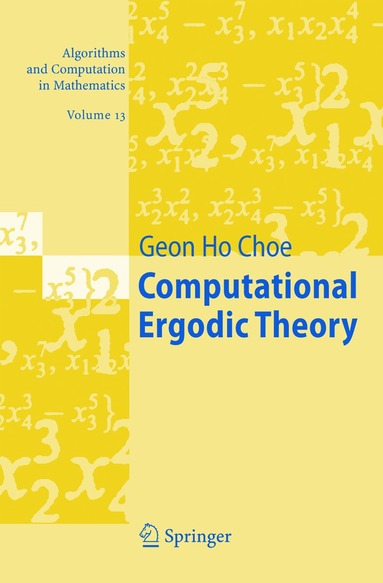 Geon Ho Choe - Computational Ergodic Theory, Inbunden