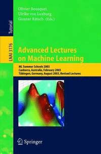 bokomslag Advanced Lectures on Machine Learning