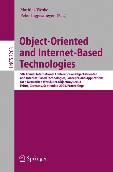 Mathias Weske, Peter Liggesmeyer - Object-Oriented and Internet-Based Technologies, Häftad