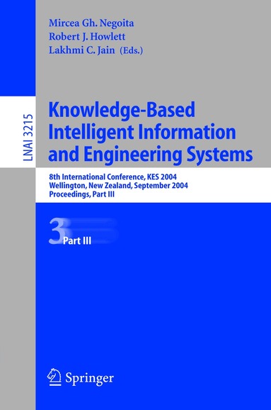 Mircea Gh. Negoita - Knowledge-Based Intelligent Information and Engineering Systems, Häftad