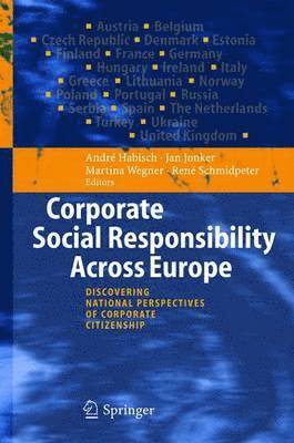 bokomslag Corporate Social Responsibility Across Europe