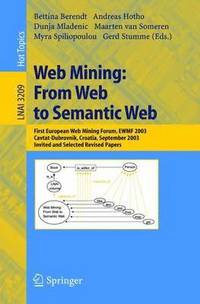 bokomslag Web Mining: From Web to Semantic Web
