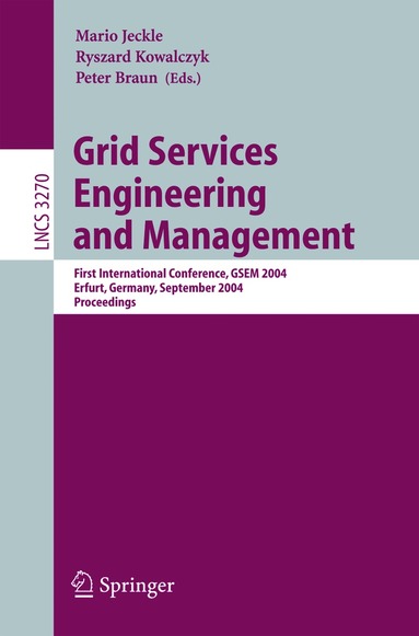 Mario Jeckle, Ryszard Kowalczyk, Peter Braun - Grid Services Engineering and Management, Häftad