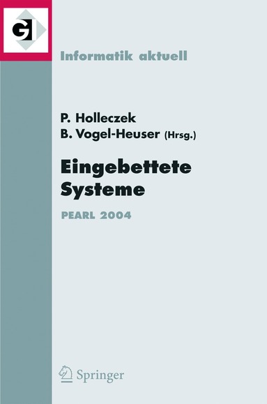 Peter Holleczek, Birgit Vogel-Heuser - Eingebettete Systeme, Häftad