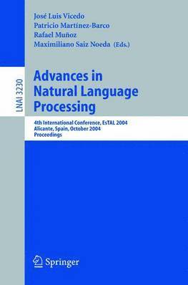 bokomslag Advances in Natural Language Processing