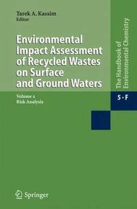 bokomslag Environmental Impact Assessment of Recycled Wastes on Surface and Ground Waters