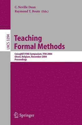 Teaching Formal Methods 1
