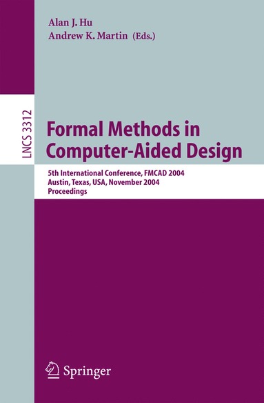 bokomslag Formal Methods in Computer-Aided Design