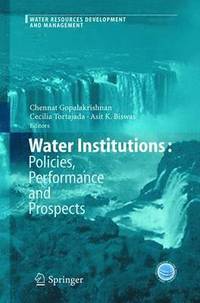 bokomslag Water Institutions: Policies, Performance and Prospects