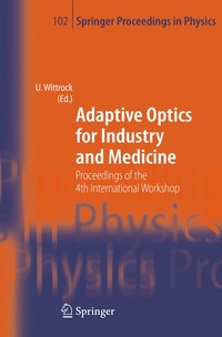 bokomslag Adaptive Optics for Industry and Medicine