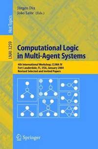bokomslag Computational Logic in Multi-Agent Systems