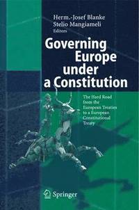 bokomslag Governing Europe under a Constitution