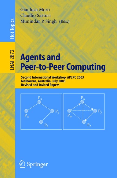 Gianluca Moro, Claudio Sartori, Munindar P. Singh - Agents and Peer-to-Peer Computing, Häftad