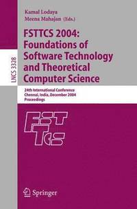 bokomslag FSTTCS 2004: Foundations of Software Technology and Theoretical Computer Science