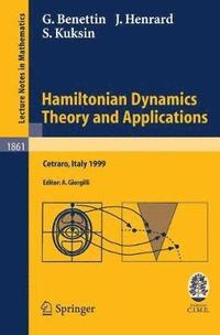 bokomslag Hamiltonian Dynamics - Theory and Applications