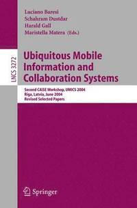 bokomslag Ubiquitous Mobile Information and Collaboration Systems