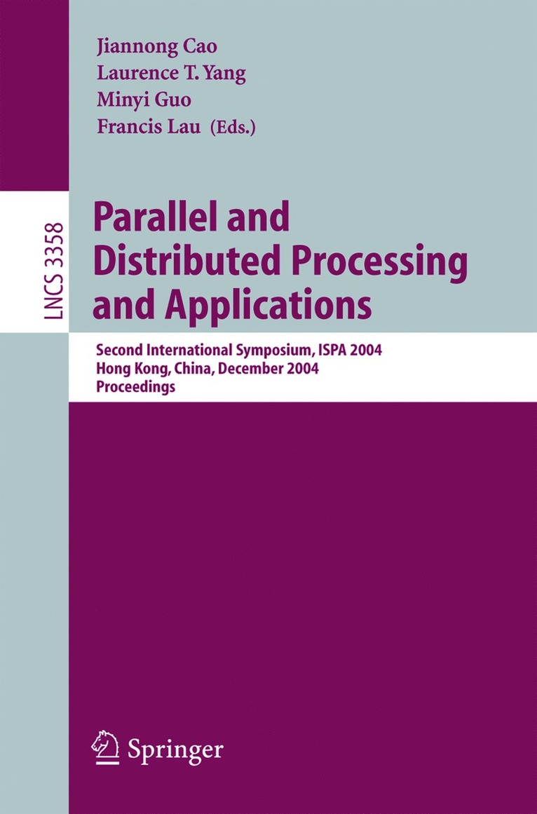 Parallel and Distributed Processing and Applications 1