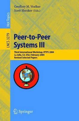 Peer-to-Peer Systems III 1