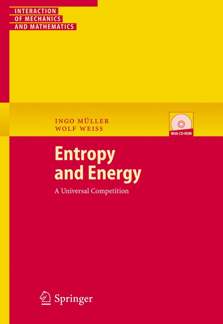 Ingo Müller, Wolf Weiss - Entropy and Energy, Häftad