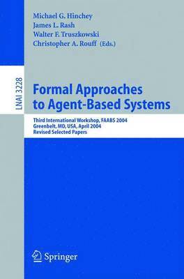 bokomslag Formal Approaches to Agent-Based Systems