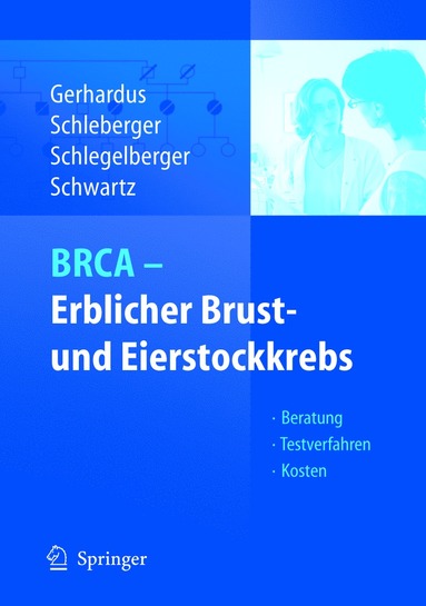 bokomslag BRCA - Erblicher Brust- und Eierstockkrebs