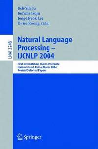 bokomslag Natural Language Processing - IJCNLP 2004