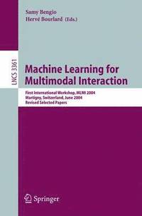 bokomslag Machine Learning for Multimodal Interaction