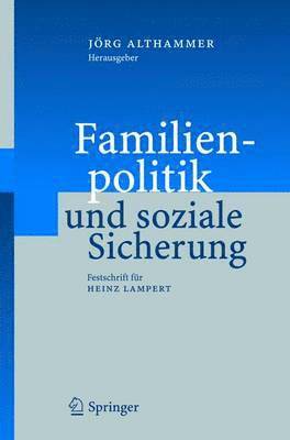 Familienpolitik und soziale Sicherung 1