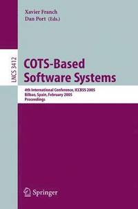 bokomslag COTS-Based Software Systems