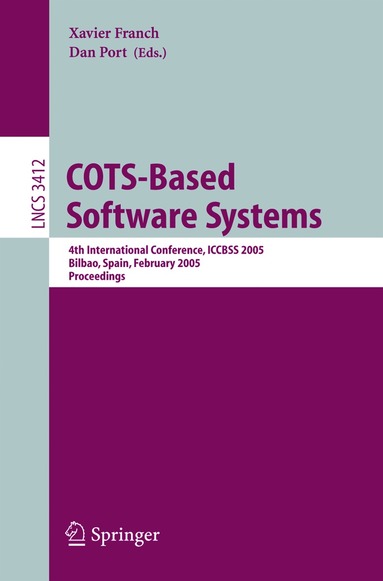 Xavier Franch, Dan Port - COTS-Based Software Systems, Häftad