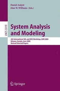 bokomslag System Analysis and Modeling