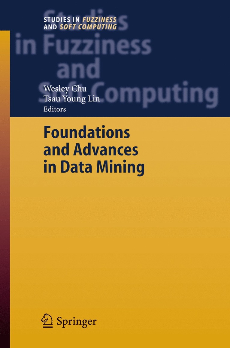 Wesley Chu, Tsau Young Lin - Foundations and Advances in Data Mining, Inbunden