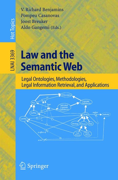 V. Richard Benjamins, Pompeu Casanovas, Joost Breuker, Aldo Gangemi - Law and the Semantic Web, Häftad