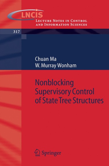 bokomslag Nonblocking Supervisory Control of State Tree Structures