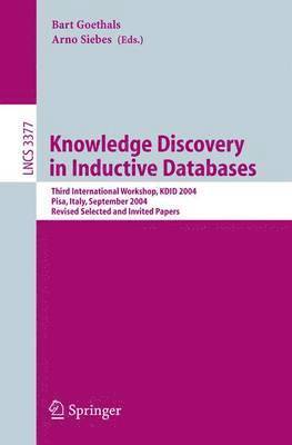 bokomslag Knowledge Discovery in Inductive Databases