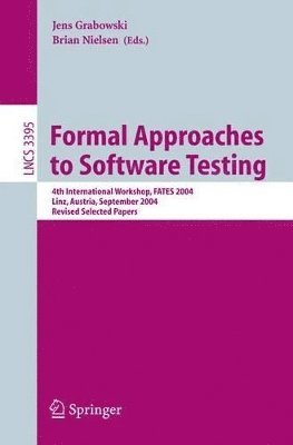 bokomslag Formal Approaches to Software Testing