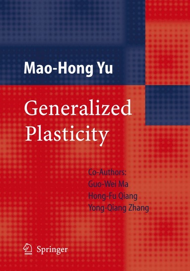 bokomslag Generalized Plasticity