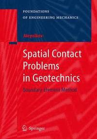 bokomslag Spatial Contact Problems in Geotechnics